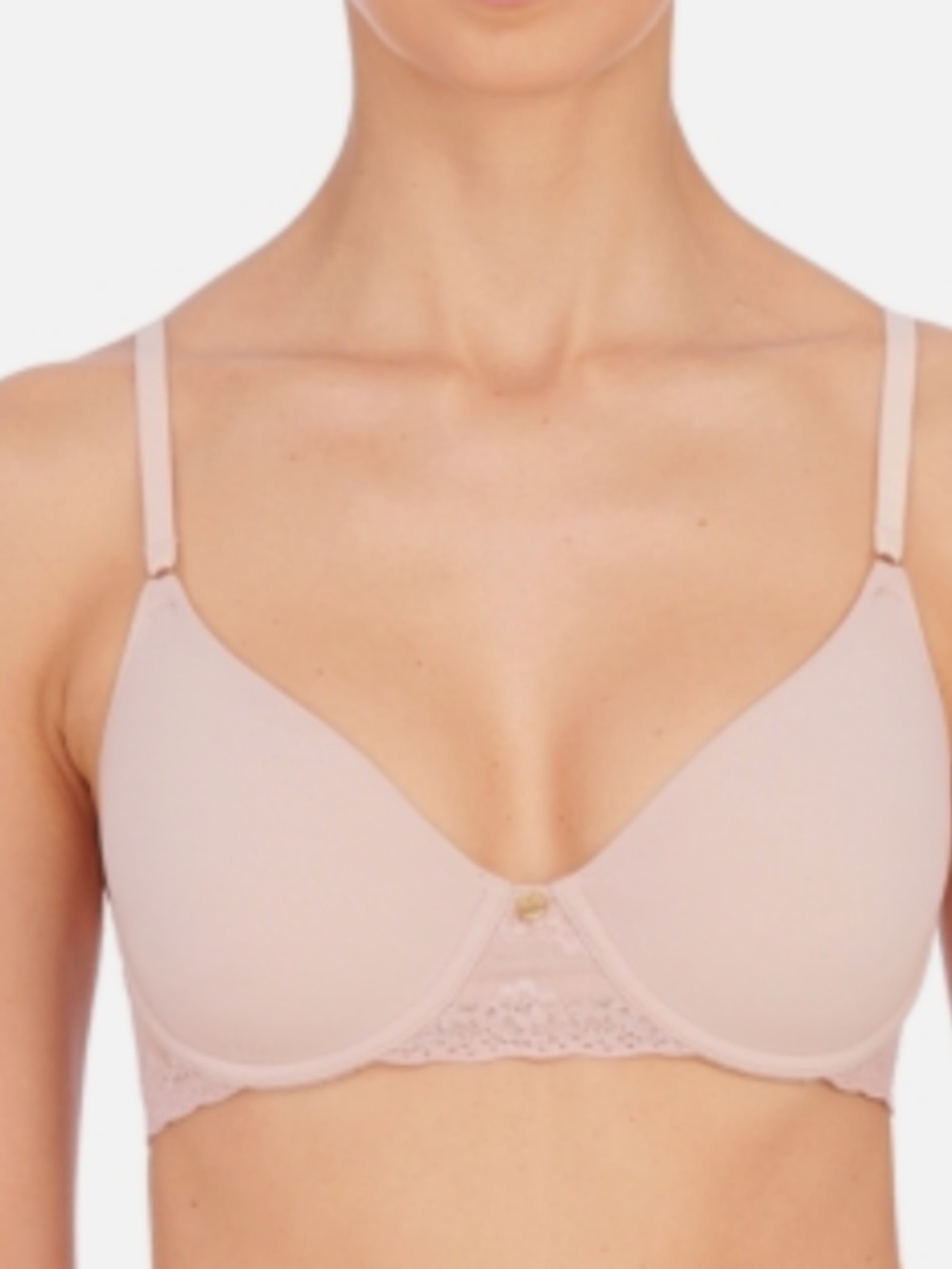 NATORI Deep Blush Bliss Perfection Bra NWT Size 32B tag is from Bloomingdale's